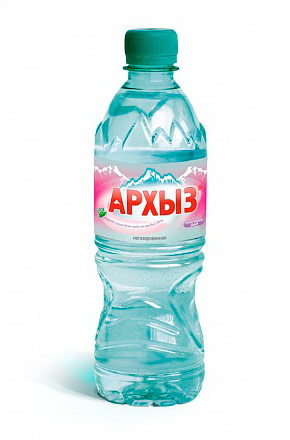 Питьевая вода «Архыз» 0.33 литра негазированная (12 бутылок)