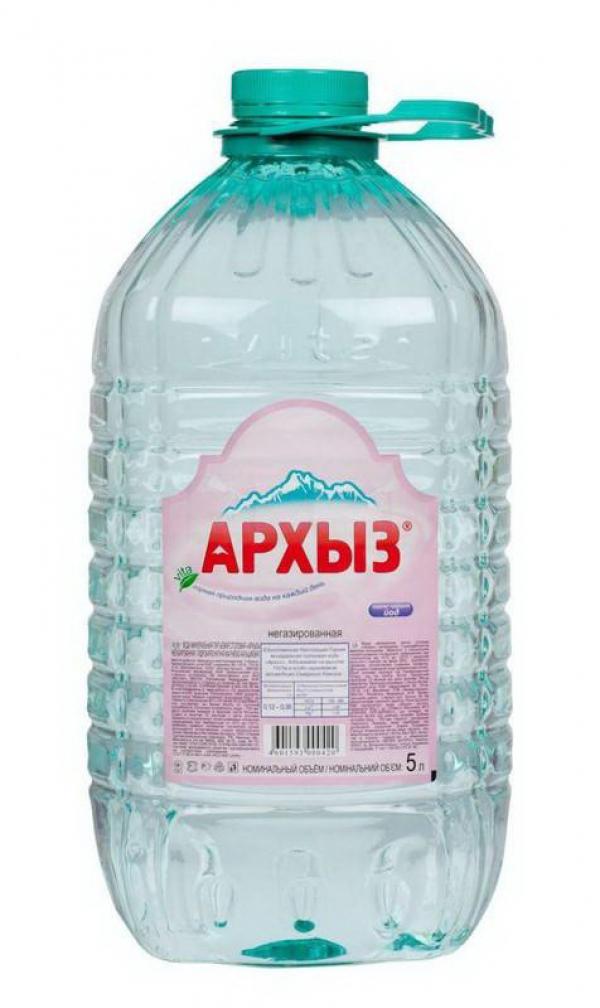 Питьевая вода «Архыз» 5 литров
