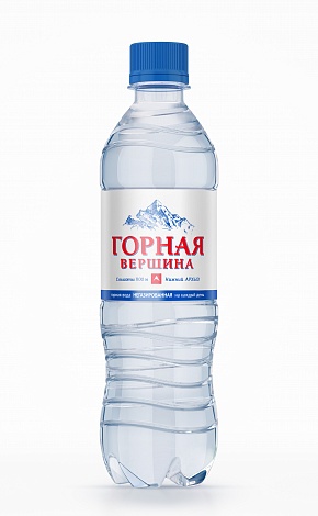 Питьевая вода «Горная Вершина» 0.5 л. негазированная (12 бутылок)
