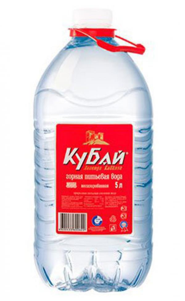 Питьевая вода «Кубай» 5 литров