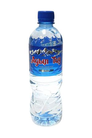 Питьевая вода «Адыл Тау» 0.5 литра негазированная 12 бутылок
