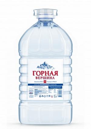 Вода «Горная Вершина» 5 литров