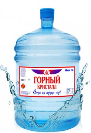 Питьевая вода «Горный Кристалл» 19 литров (бутилированная)