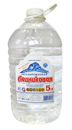 Питьевая вода «Ледниковая» 5 литров