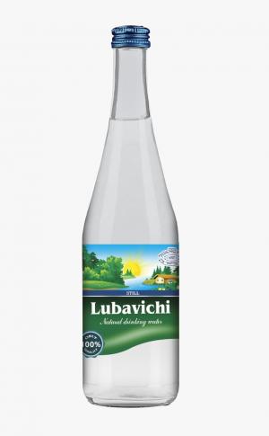 Питьевая вода «Любавичи» 0.5 л негазированная стекло 12 бутылок