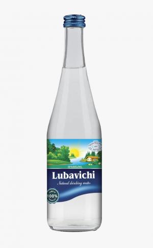 Питьевая вода «Любавичи» 0.5 л газированная стекло 12 бутылок