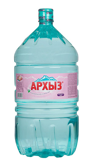 Питьевая вода «Архыз» ПЭТ - сила и здоровье Кавказских ледников